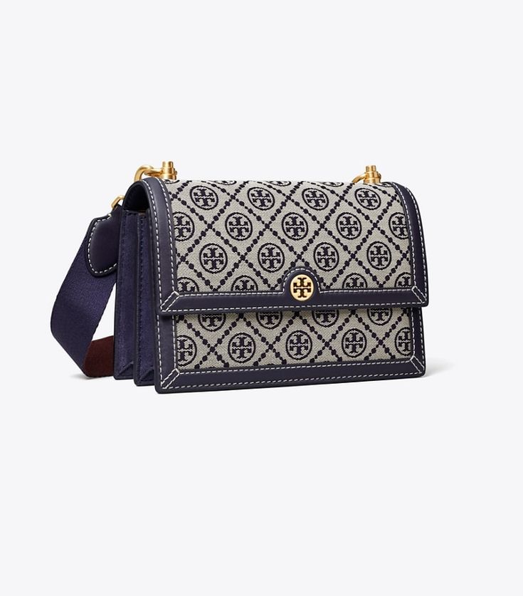 Tory Burch T Monogram Jacquard Shoulder Bag