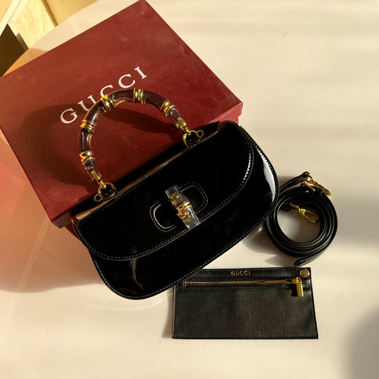 Gucci Bamboo 1947 Small Top Handle Bag