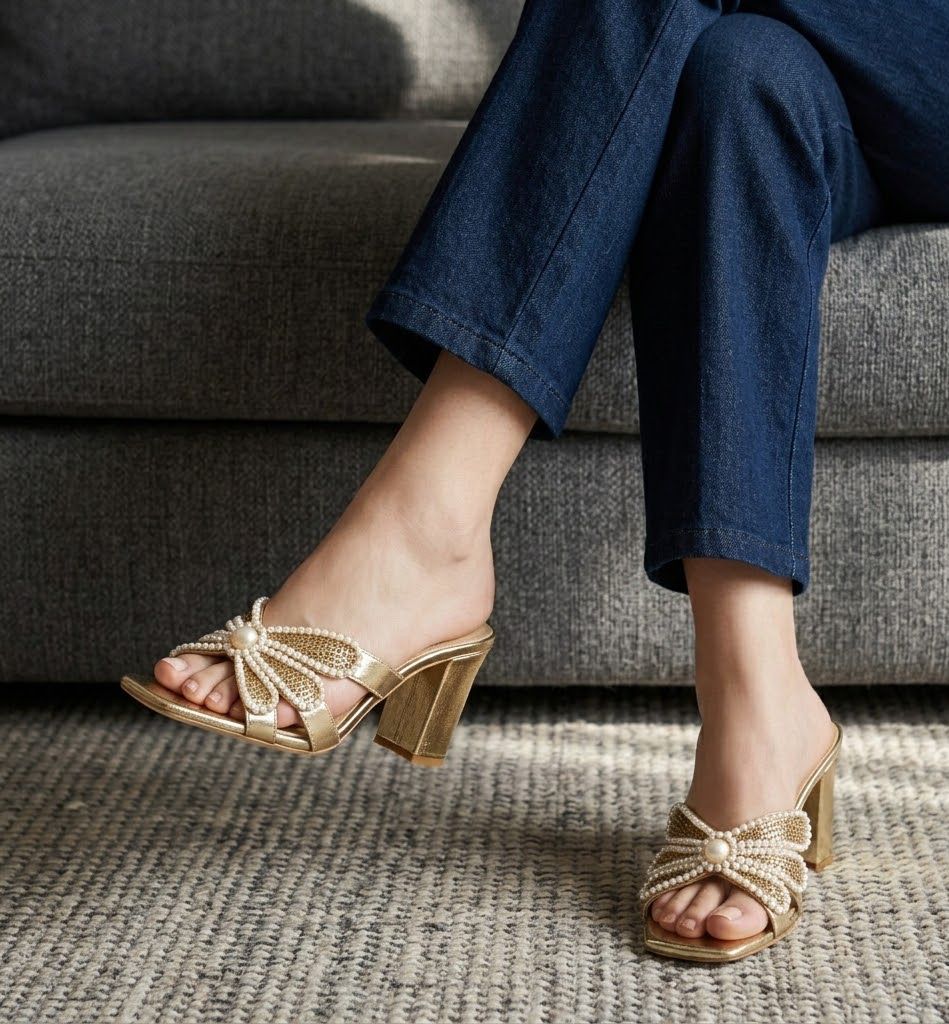 Jimmy Choo Butterfly Mules