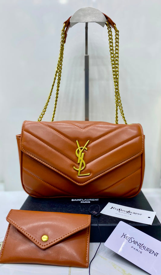 Saint Laurent Loulou Shoulder Bag with Box