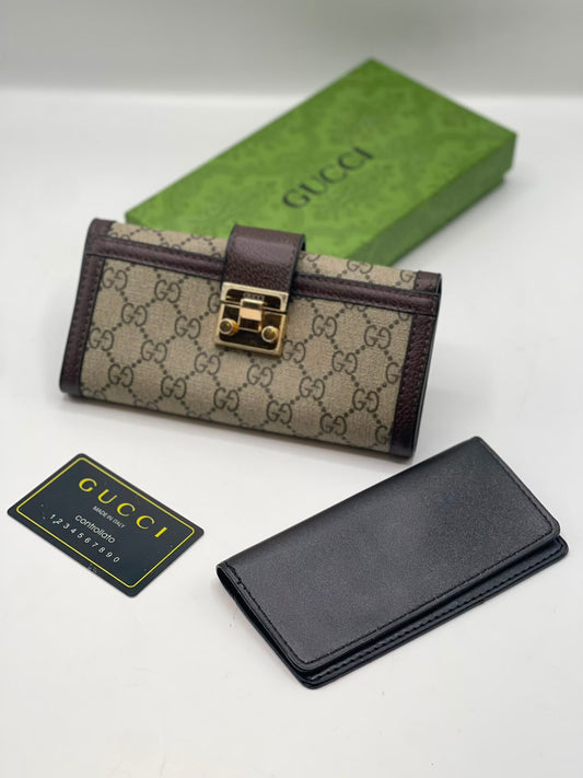 Gucci Padlock GG Long Wallet