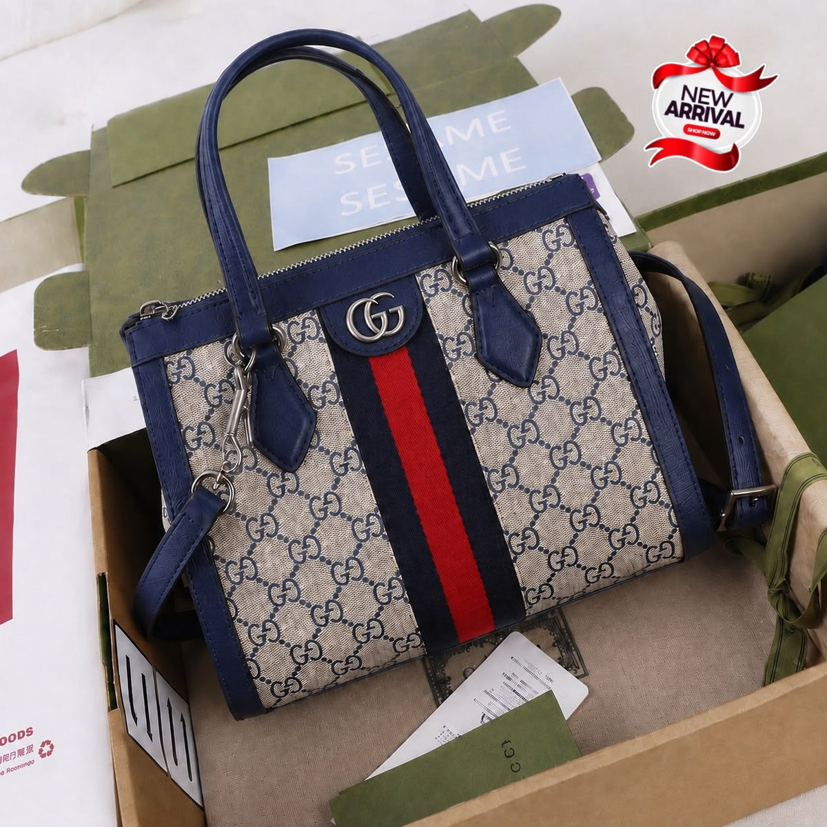 Gucci Ophidia Small GG Tote Bag