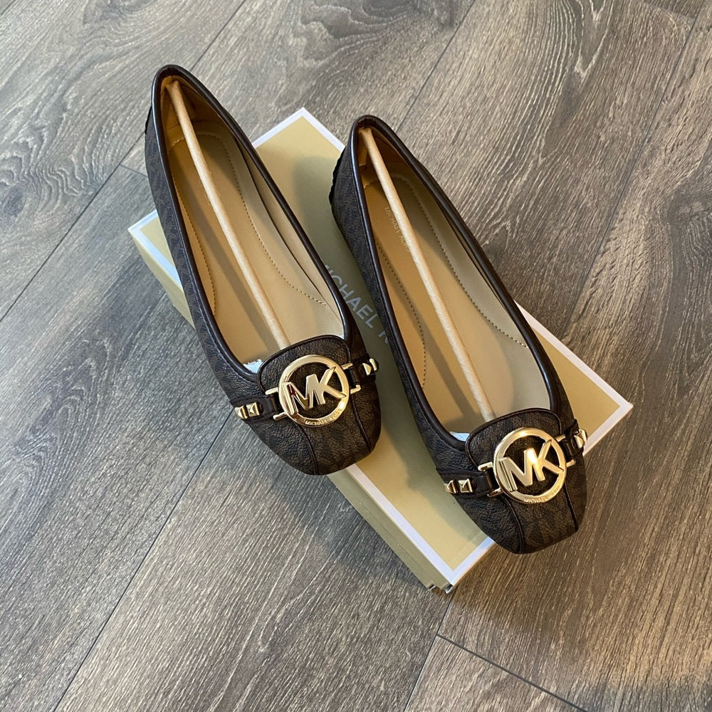 Michael Kors Fulton Studded Moccasin Flats