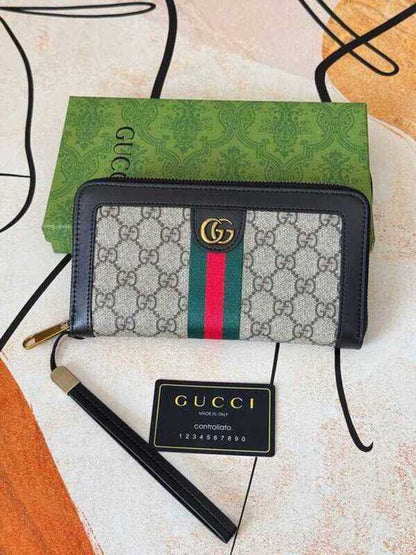 Gucci Ophidia Zip-Around Wallet