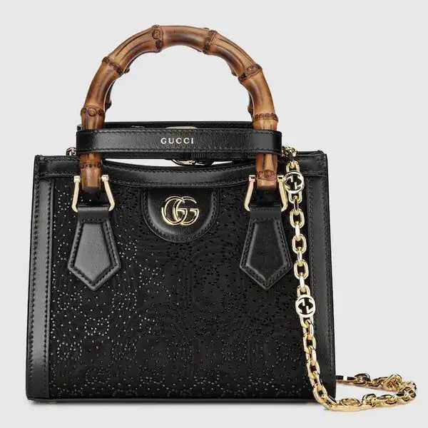Gucci Diana Crystal Mini Tote