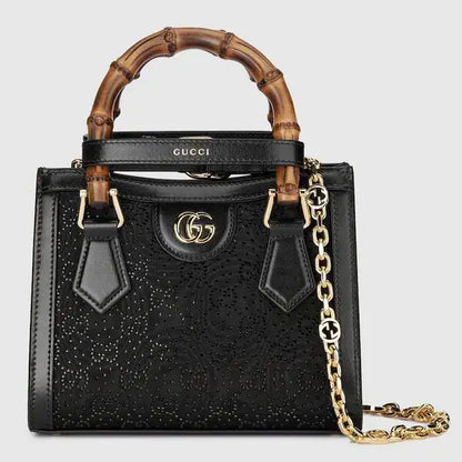 Gucci Diana Crystal Mini Tote