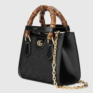 Gucci Diana Crystal Mini Tote