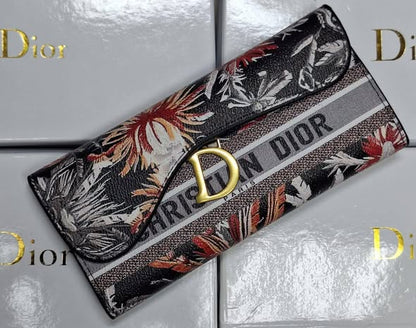 Dior Saddle Flap Wallet