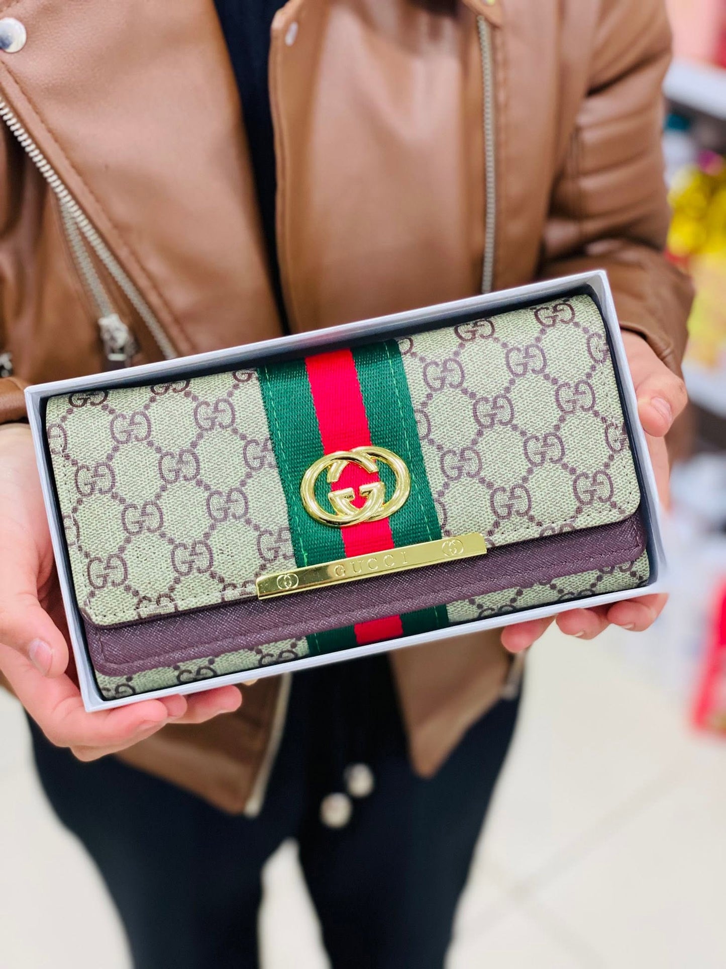 GUCCI Ophidia GG Ladies Wallet