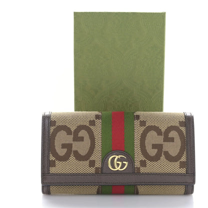 Gucci Ophidia Jumbo GG Long Wallet