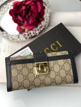 Gucci Padlock GG Long Wallet