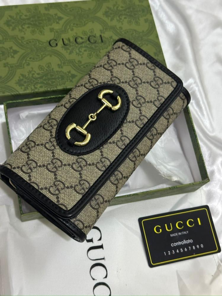 Gucci Horsebit 1955 Long Wallet