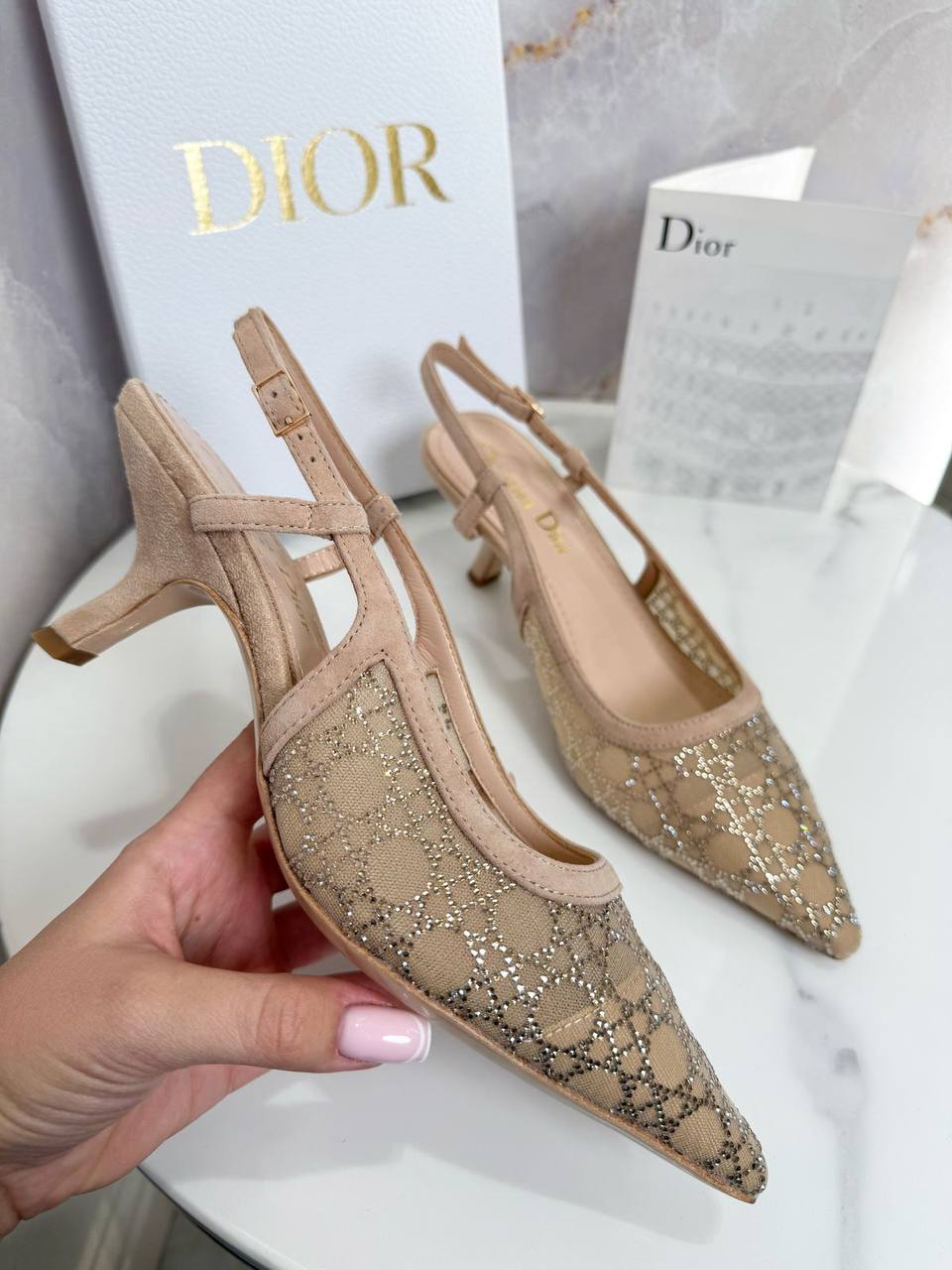 Dior Capture Slingback Pump