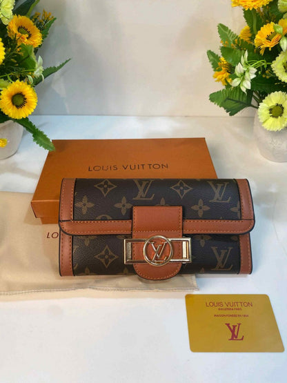 Louis Vuitton Sarah Dauphine Long Wallet | LV