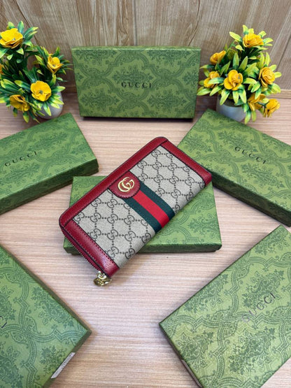 Gucci Ophidia Zip-Around Wallet
