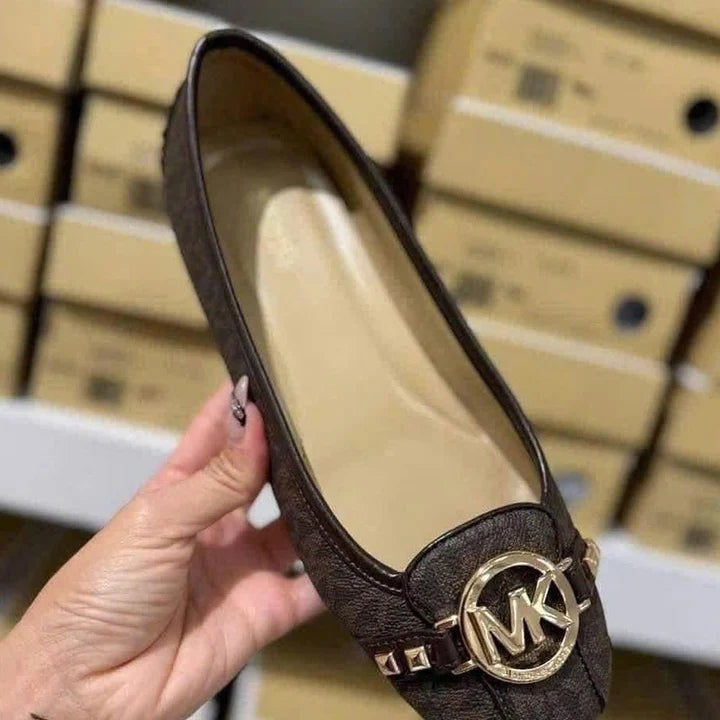 Michael Kors Fulton Studded Moccasin Flats