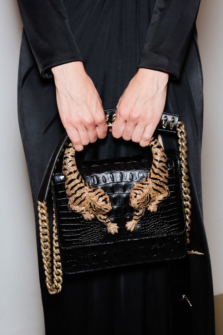 Roberto Cavalli Roar Bag | Black
