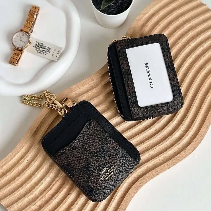 Coach Zip Card Case