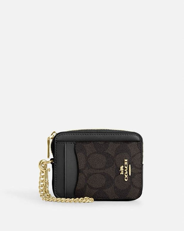 Coach Zip Card Case