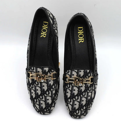 Dior Oblique Monogram Loafers Black