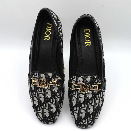Dior Oblique Monogram Loafers Black