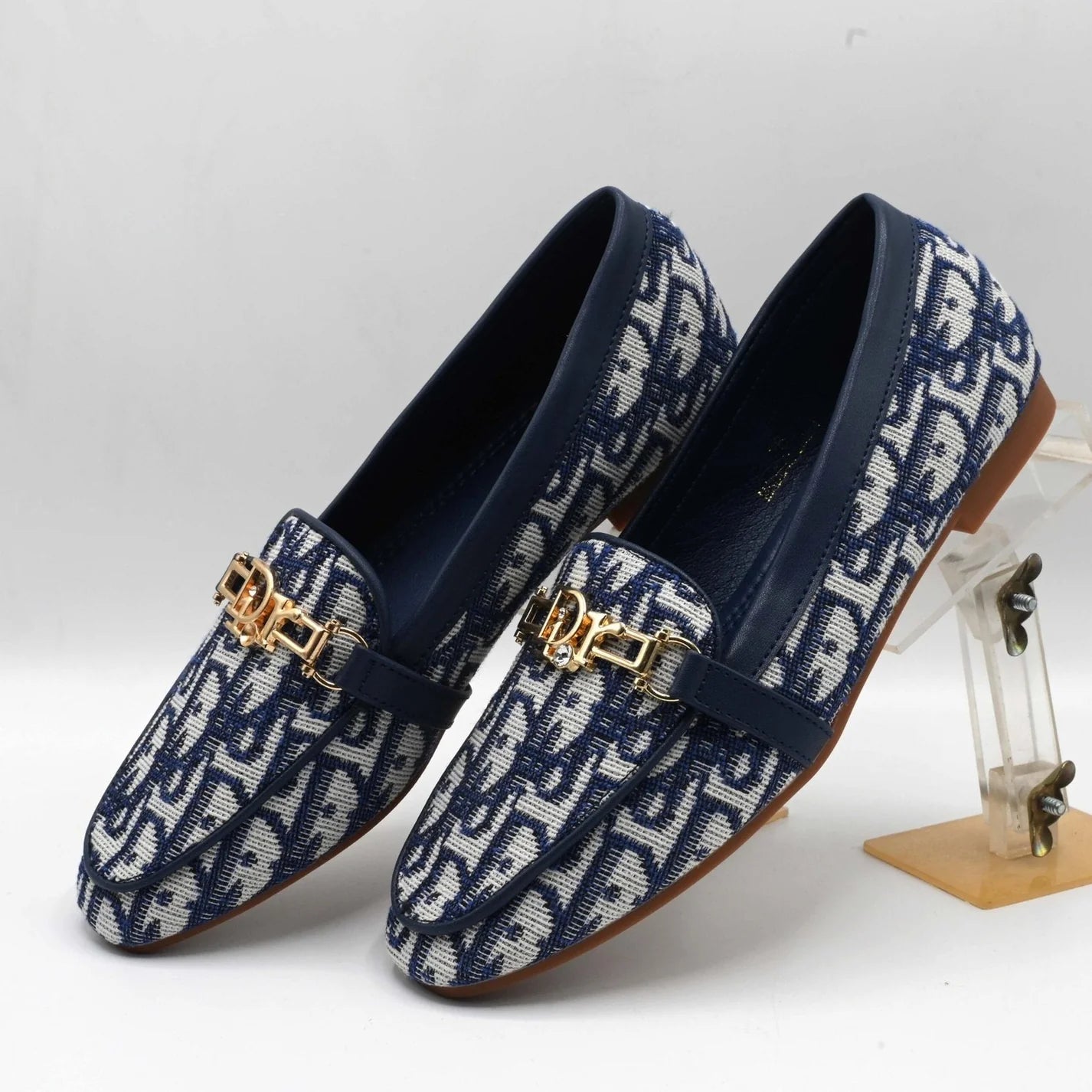 Dior Oblique Monogram Loafer Blue