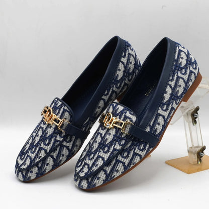 Dior Oblique Monogram Loafer Blue