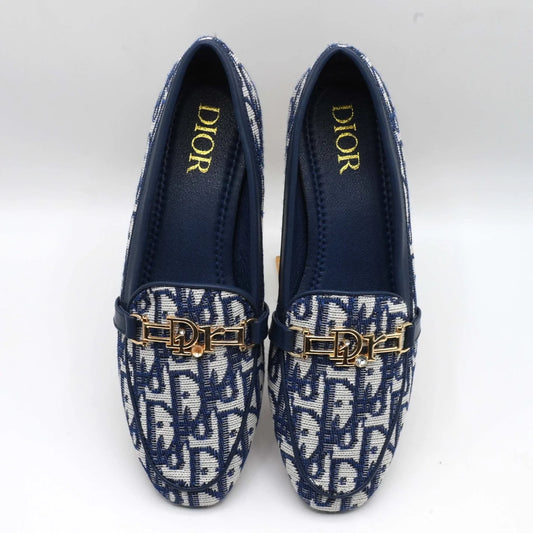 Dior Oblique Monogram Loafer Blue