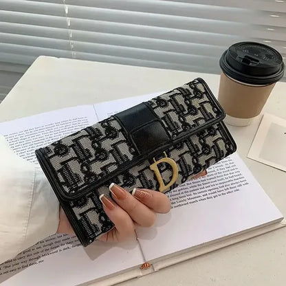 Dior Saddle Long Wallet – Blue