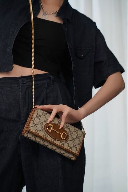 Gucci Horsebit 1955 Long Wallet