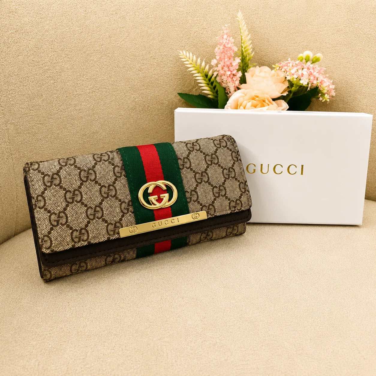 GUCCI Ophidia GG Ladies Wallet