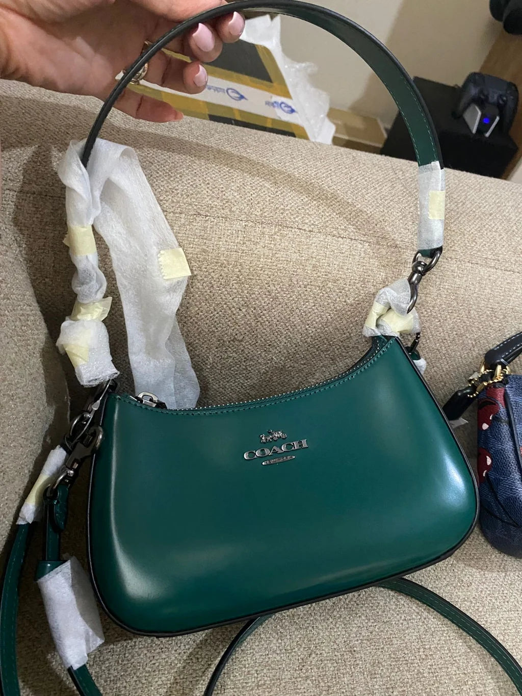 Coach Plain Teri Shoulder Bag