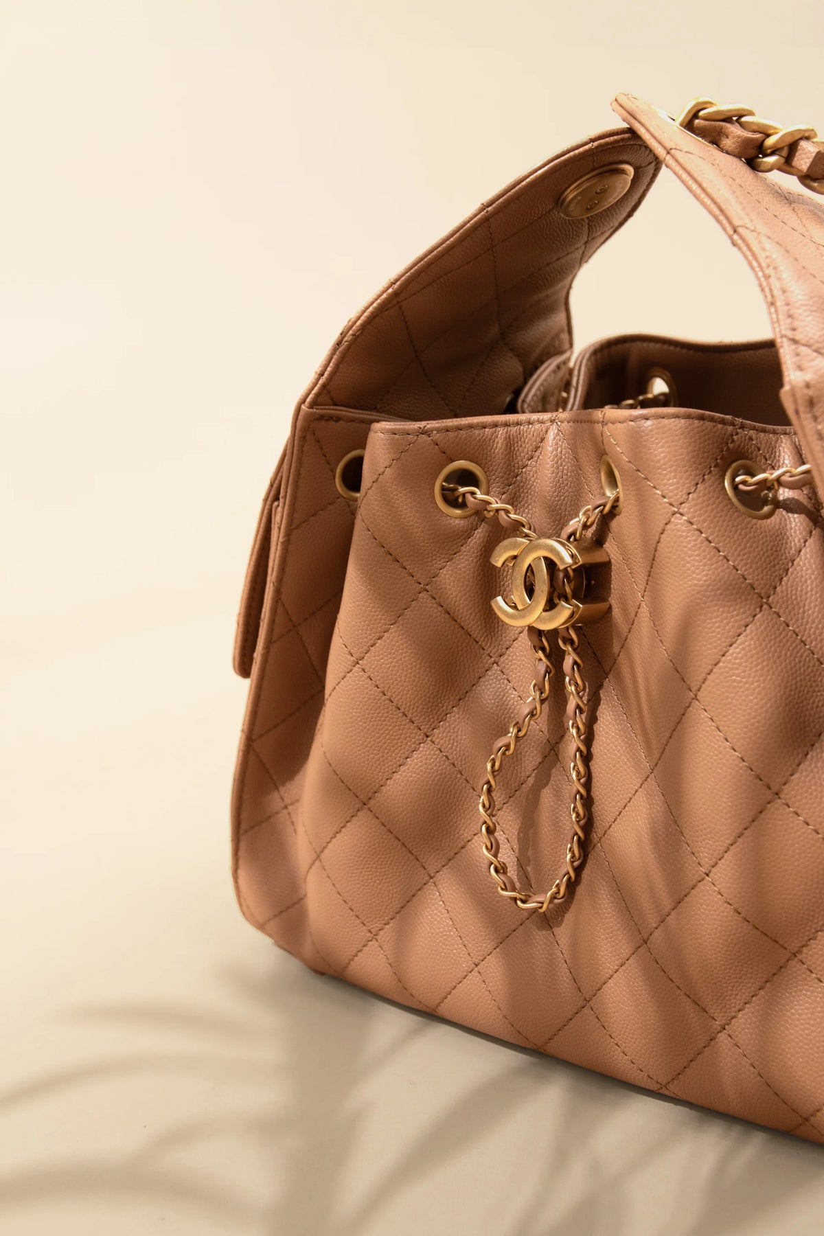 Chanel 25 Hobo with brand box