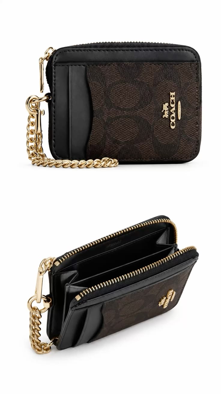 Coach Zip Card Case