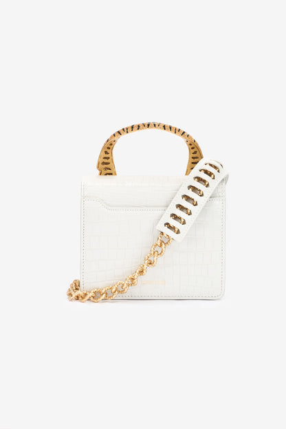 Roberto Cavalli Roar Bag | White