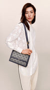 Tory Burch T Monogram Jacquard Shoulder Bag