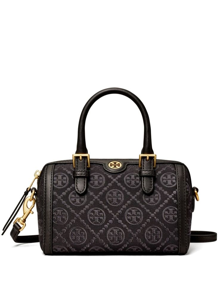 Tory Burch T Monogram Petite Barrel Bag