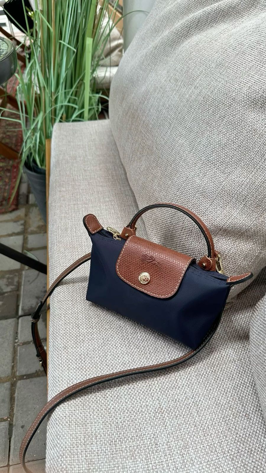 Le Pliage Original Small Bag with Handle