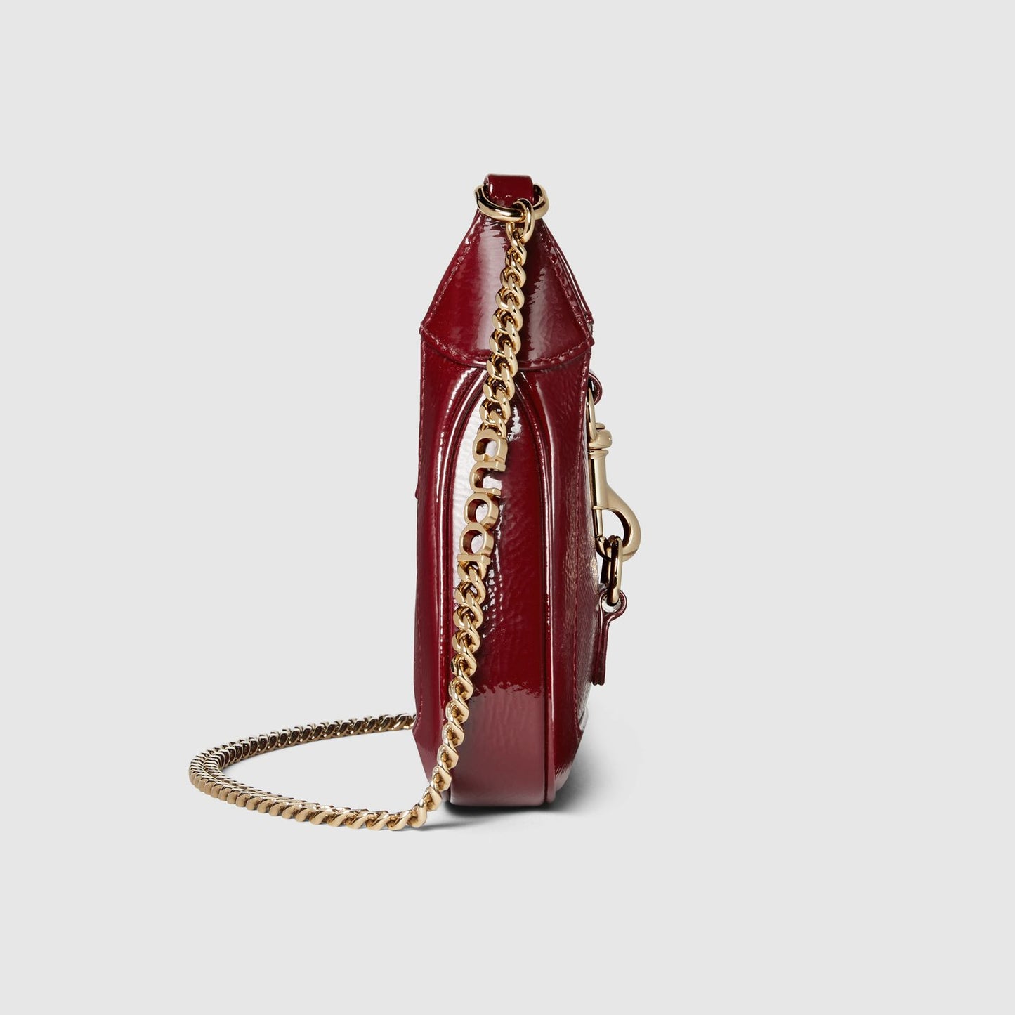 Gucci Jackie Notte Mini Patent Leather Shoulder Bag