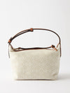 Loewe Small Cubi Anagram Jacquard Canvas Shoulder Bag