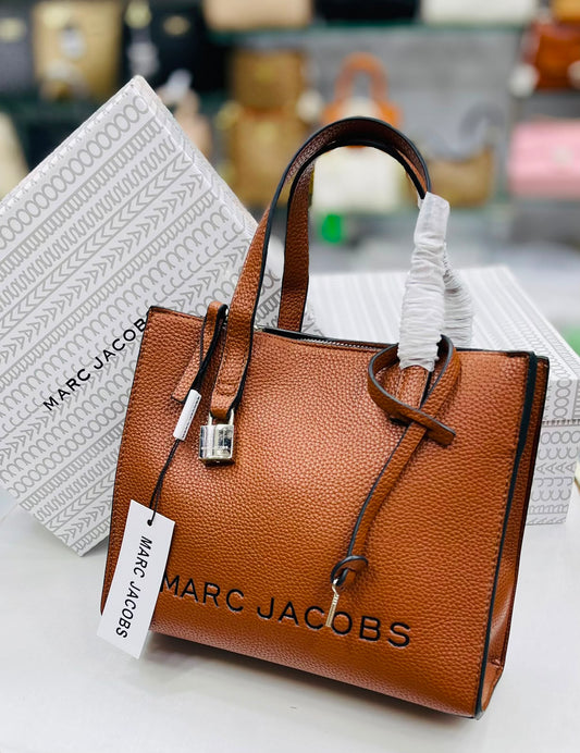 Marc Jacobs Mini Grind Leather Tote with Box