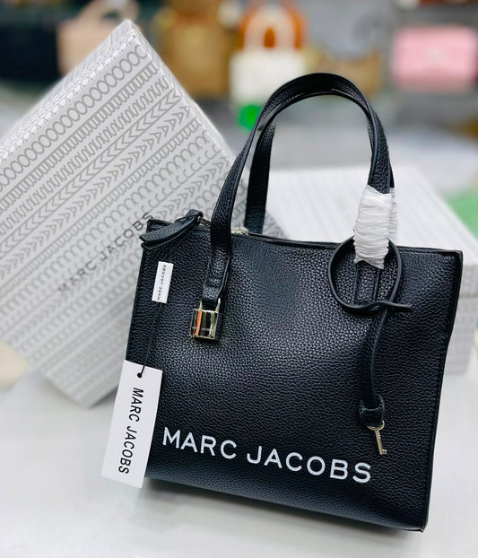 Marc Jacobs Mini Grind Leather Tote with Box