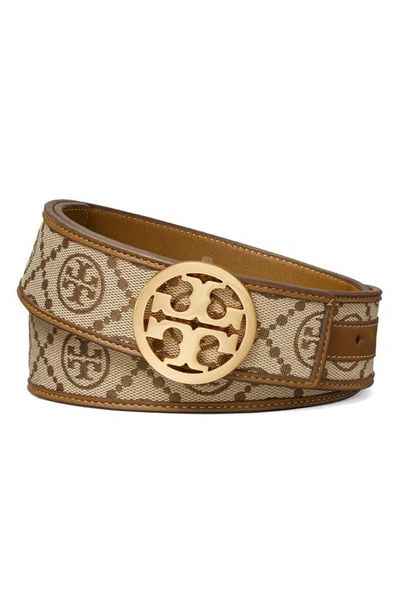 Tory Burch 1" T Monogram Miller Ladies Belt