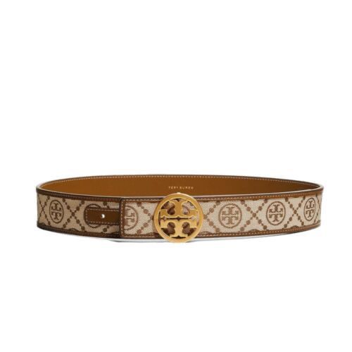 Tory Burch 1" T Monogram Miller Ladies Belt