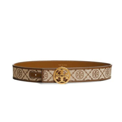 Tory Burch 1" T Monogram Miller Ladies Belt