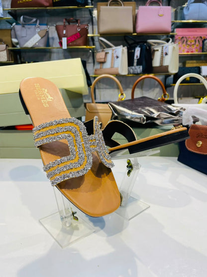Hermès Oran Flat Slippers With Box