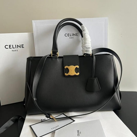 Celine Medium Appoline Bag in Supple Calfskin with Box