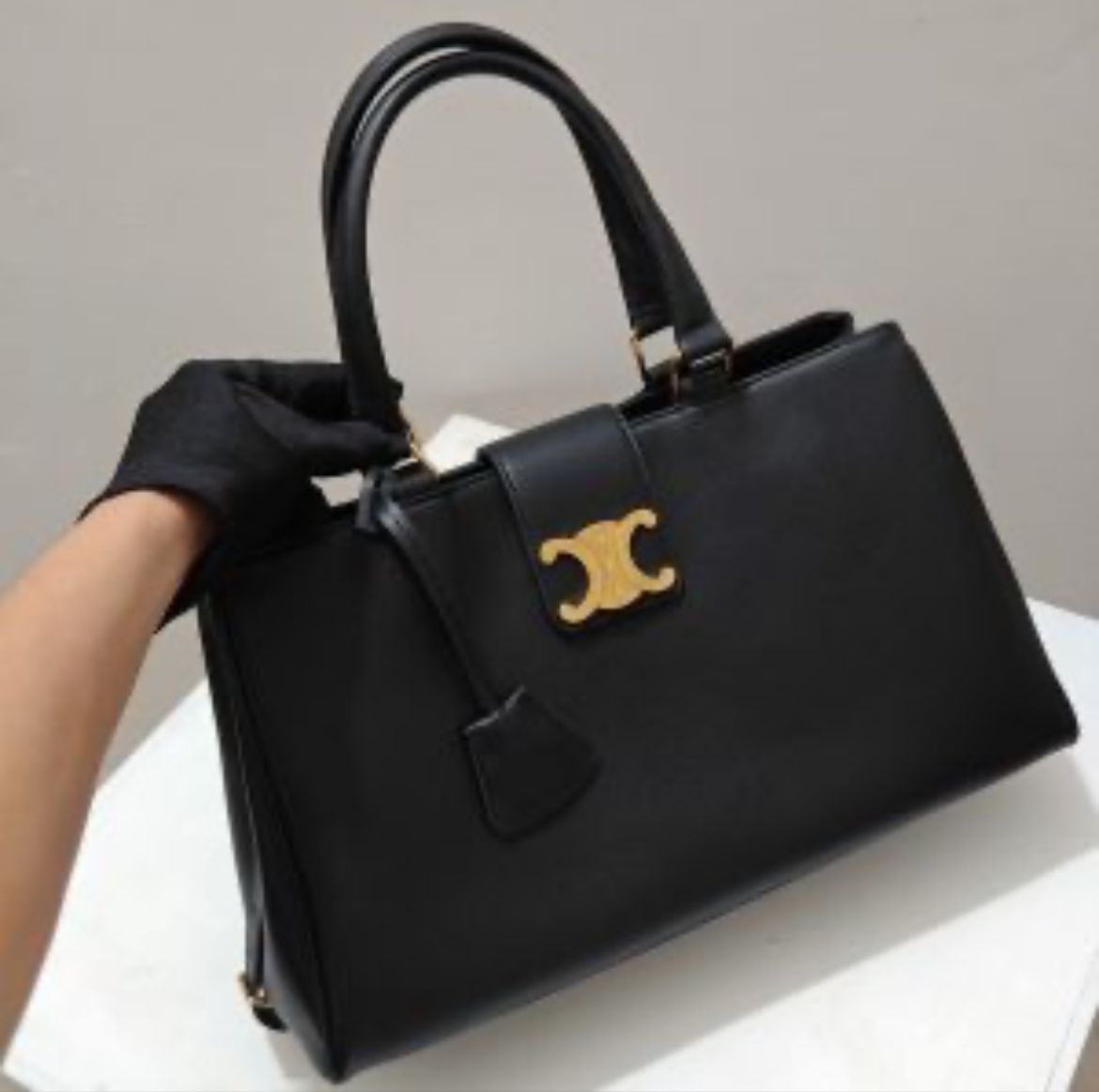 Celine Medium Appoline Bag in Supple Calfskin