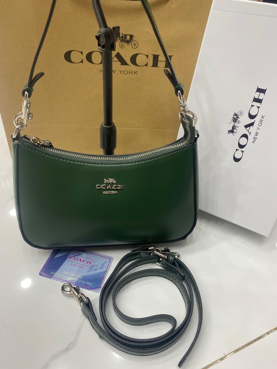 Coach Plain Teri Shoulder Bag