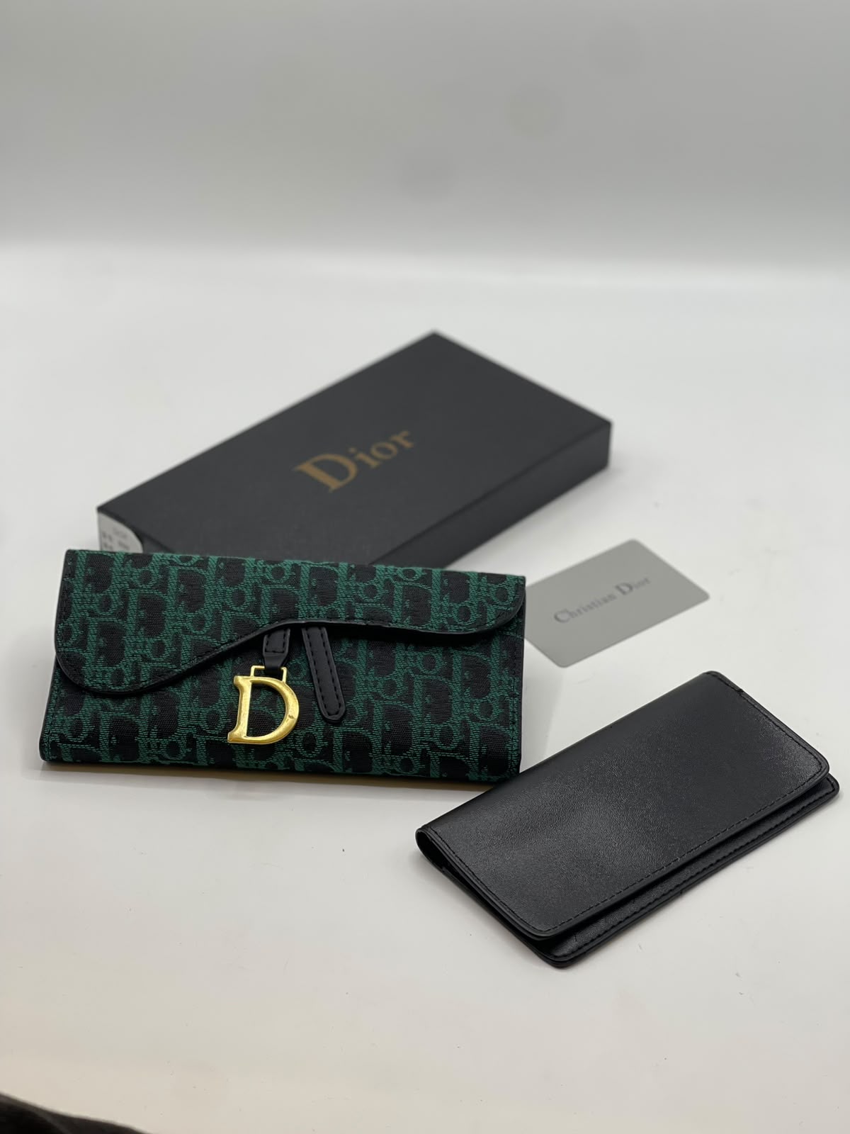 Dior Saddle Flap Wallet